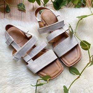by FAR Elio Linen Sandals 38